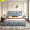 Elegant Modern Leather Upholstered Bed / Lixra