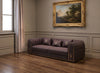Luxurious Button Tufted Leather Sofa Set / Lixra