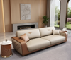 Modern Italian Design Leather Upholstery Sofa / Lixra