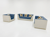 Exemplary Luxurious Fabric Sofa Set / Lixra