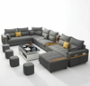 Trendy leather Comfortable Sectional Sofa / Lixra