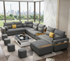 Trendy leather Comfortable Sectional Sofa / Lixra