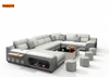 Modern Distinctive Comfy Leather Aesthetic Sectional Sofa / Lixra