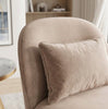 Embroidered Velvet Fabric Accent Chair Set of 2 / Lixra