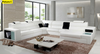 Endearing Design LED Leather Sectional Sofa Set / Lixra