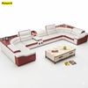 Luxurious Modern Design Leather Sectional Sofa