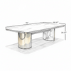 Endearing Marble-Top Dining Table Set