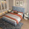 Elegant Modern Leather Upholstered Bed / Lixra