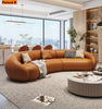 Modern Leather Couch For Ultimate Comfort / Lixra