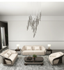 Modern Leather Sofa Set for Living Room