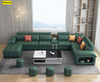 Modern Multi-Functional Luxurious Leather Sectional Sofa / Lixra