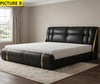 Luxurious Italian modern Leather Bed / Lixra