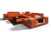 U-Shaped Sectional Leather Sofa / Lixra