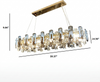 Aesthetic Shiny Crystal Modern Chandelier