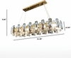 Aesthetic Shiny Crystal Modern Chandelier