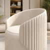 Contemporary Soft Leather Accent Chair / Lixra