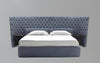 Exquisite Designed Tufted Velvet Fabric Bed / Lixra