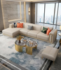 Luxurious Leather Sectional Sofa With Chase / Lixra