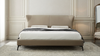 Contemporary Design Sumptuous Comfy Leather Bed / Lixra