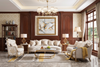 Liville Velvet Floral European Sofa Set / Lixra