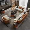 3-Pcs Luxurious Leather Sofa Set / Lixra