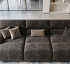 Chenille Fabric Upholstered Electric Sofa Bed / Lixra