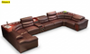 Luxurious Modern Design Leather Sectional Sofa / Lixra