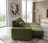 Chenille Fabric Upholstered Electric Sofa Bed / Lixra