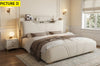 Nordic Style Gorgeous Leather Bed