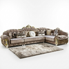 Liville Style Wooden European Sectional Sofa / Lixra