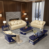 Modern Leather Sofa Set for Living Room