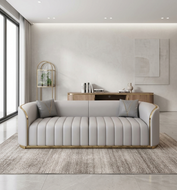 Ultra Modern 3-Seater Leather Sofa / Lixra