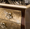 Majesty Floral Pattern Chest Drawers / Lixra