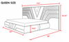 Modern High-End Luxurious Leather Bed