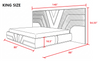 Modern High-End Luxurious Leather Bed