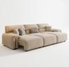 Chenille Fabric Upholstered Electric Sofa Bed / Lixra