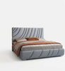 Elegant Modern Leather Upholstered Bed / Lixra