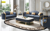 Matte Finish 3-Pcs Leather Sofa Set / Lixra