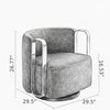 Velvet Upholstered Accent Chair for Living Room / Lixra