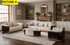 Modern 3-Pcs Leather Sofa Set / Lixra