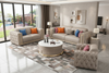 Tufted Leather 3-Pcs Sofa Set / Lixra