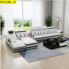 Astounding Modern Multi-functional Leather Sectional Sofa / Lixra