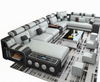 Modular Sectional Leather Sofa Set / Lixra