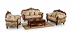 European Fabric Liville Sofa Set Of 3 / Lixra