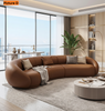 Modern Leather Couch For Ultimate Comfort / Lixra