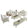 Liville European Velvet Fabric Tufted Sofa Set / Lixra