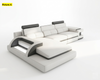 Contemporary Style Palatial Cozy Leather Sectional Sofa / Lixra