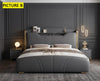 Nordic Style Gorgeous Leather Bed