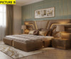 Modern High-End Luxurious Leather Bed / Lixra
