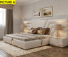 Modern High-End Luxurious Leather Bed / Lixra